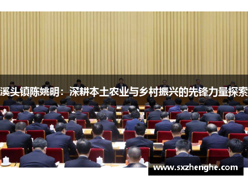 溪头镇陈姚明：深耕本土农业与乡村振兴的先锋力量探索